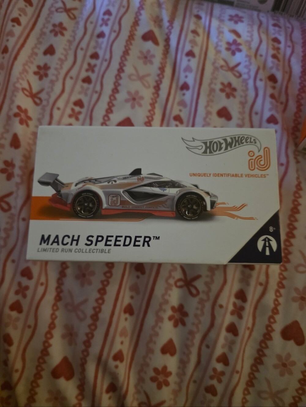 id Mach Speeder Limited Run Collectible - White & Orange